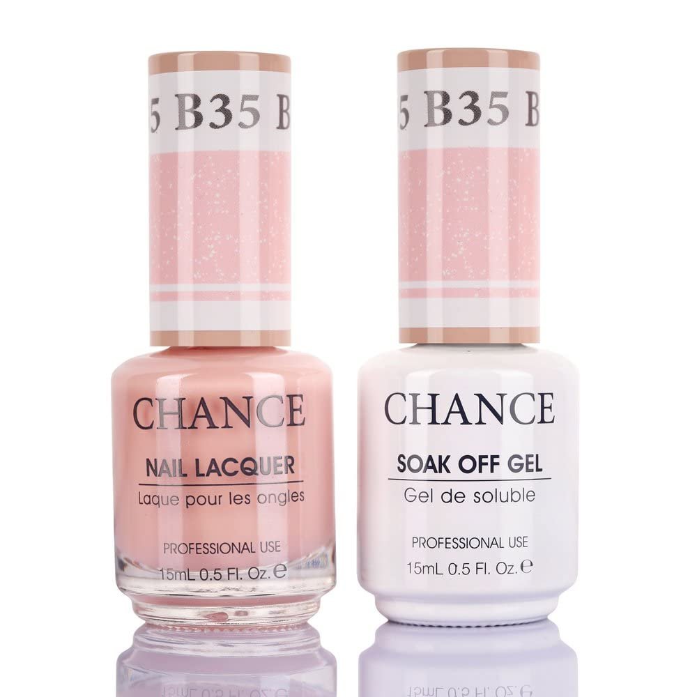 Cre8tion CHANCE Colors Bare Collection Soak Off Gel Polish (15 ml/.5oz) (B35)