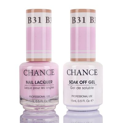 Cre8tion CHANCE Colors Bare Collection Soak Off Gel Polish (15 ml/.5oz) (B31)