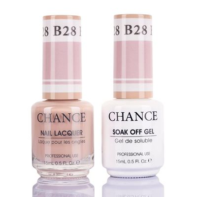 Cre8tion CHANCE Colors Bare Collection Soak Off Gel Polish (15 ml/.5oz) (B28)