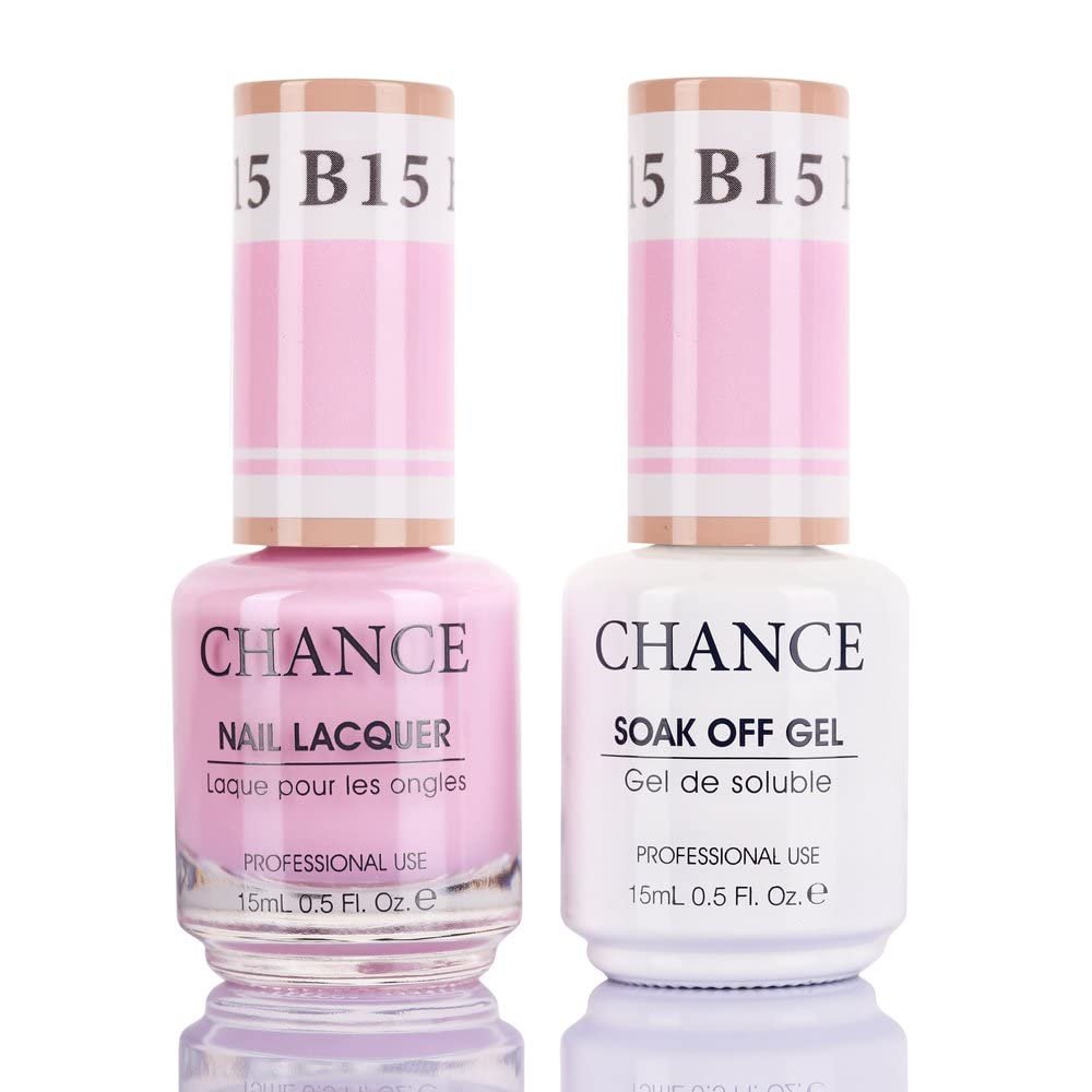 Cre8tion CHANCE Colors Bare Collection Soak Off Gel Polish (15 ml/.5oz) (B15)