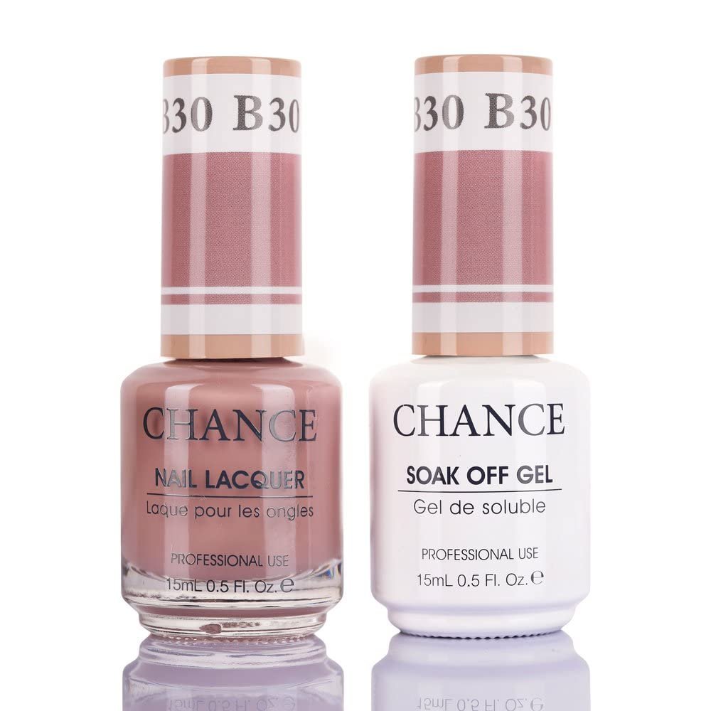Cre8tion CHANCE Colors Bare Collection Soak Off Gel Polish (15 ml/.5oz) (B30)