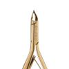 Aba Group Golden Cuticle Nippers with Two Springs 3 mm (1148) Cuticle Cutter Cuticle Nippers Stainless Steel with Sharp and Smooth Cut Fine for Removing Excess view 2