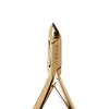 Aba Group Cosmetic Tongs 11 cm, Two Spring Tongs - Gold, 3 mm (1139), Sharp Cuticle Scissors, Manicure Tools, Pedicure Tools view 2