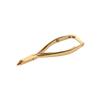 Aba Group Cosmetic Tongs 11.5 cm, Two Spring Tongs - Gold, 5 mm (1136), Sharp Cuticle Scissors, Manicure Tools, Pedicure Tools view 1