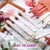 150 Pieces 100/180 Grit Nail Files Double Sided Emery Boards Washable Reusable Nail Buffers Manicure Tools for Natural Acrylic Toenails Home and Salon Use view 4