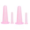 Beetoo Natural Silicone Massage Cup, Anti Cellulite Facial Cupping Therapy for Face Neck Body, Vacuum Suction Massage Cups, Anti-Aging Beauty Tool (Pink) view 1