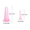 Beetoo Natural Silicone Massage Cup, Anti Cellulite Facial Cupping Therapy for Face Neck Body, Vacuum Suction Massage Cups, Anti-Aging Beauty Tool (Pink) view 2