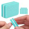 Nail Buffer, 30pcs Portable Nail Buffing Sanding Block Manicure Tool Nail Buffer Block Salon Mini Buffer Block Nail Art Manicure Pedicure Nail File Block for Nails Home Salon Gel Polish(Green) view 1