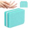 Nail Buffer, 30pcs Portable Nail Buffing Sanding Block Manicure Tool Nail Buffer Block Salon Mini Buffer Block Nail Art Manicure Pedicure Nail File Block for Nails Home Salon Gel Polish(Green) view 2