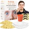 120g Long-Lasting Nose Hair Waxing Kit with 48 Applicators | Painless and Easy Mustache Guard | CoFashion Nose Hair Remover for Men and Women view 1