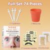 120g Long-Lasting Nose Hair Waxing Kit with 48 Applicators | Painless and Easy Mustache Guard | CoFashion Nose Hair Remover for Men and Women view 2