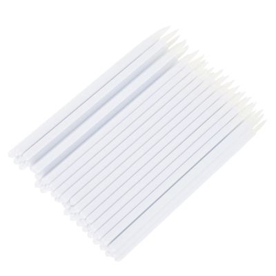 Beaupretty 200pcs Disposable Eyeliner Brush Applicators Tip Eye Makeup Wands for Professional and Home Use for Precise Eye Line Application and Cosmetic Makeup