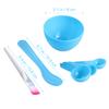 FOMIYES Facial Mask Mixing Tool Set Kit Bowl Brushes and Measuring Gauges for Skincare and Facial Treatments view 3