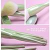 Professional Makeup Brushes Green 8pcs Set Brushes Makeup Soft Skin-friendly Strong Powder Catching Power Beauty Portable Loose Powder Blush Brush Set Eye shadow brush (8 sets of brushes + brush pack) view 2