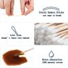 Eyxformula 500 PCS 6 Inch Long Cotton Swabs with Upgraded Sturdy Bamboo Sticks  Lint-Free & Sufficient Cotton Tipped Applicators for Dog Ear Cleaning, Gun Maintenance, Makeup, Pet Care, Art & Crafts view 3