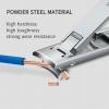 Foldable Double Head Nail Clipper Tool,Slim Large Opening Nail Clipper Set,Large Anti-Splash Nail Clipper,Portable Nail Clipper for Men and Women (silver) view 4