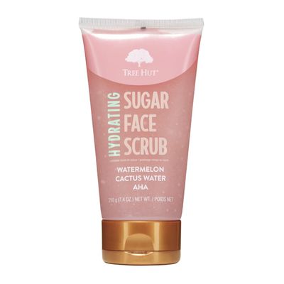 Tree Hut Watermelon & Cactus Hydrating Face Scrub | Deep Cleans Pores to Remove Dead Skin & Impurities | Nourishing Essential Body Care | 7.4 fl oz.