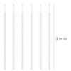 400 Pcs Glitter Crystal Micro Applicator Brushes Disposable Eyelash Extension Microswab Mascara Wands Brush For Lash Remover Brush Tools (Crystal pink) view 2