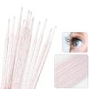400 Pcs Glitter Crystal Micro Applicator Brushes Disposable Eyelash Extension Microswab Mascara Wands Brush For Lash Remover Brush Tools (Crystal pink) view 3