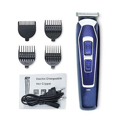 Professional Hair Clippers for Men, Cordless Trimmer Professional Hair Clippers Men Rechargeable Low Noise Barber Haircut Machine with Attachment (Color : With box)