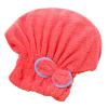 1PC Microfiber Hair Drying Caps Hair Towel Wrap, Microfiber Hair Towel Super Absorbent Quick Dry Hair Turban for Drying Curly, Fast Drying Hair Turban Wrap Towels Shower Cap,Watermelon view 1