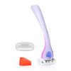 Billie DreamPop Starter Kit 1x Razor Handle + 2x 5-Blade Refills and Magnetic Holder, Purple view 1