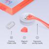 Billie Womens Razor Kit, 1 Handle + 2 Blade Refills + Magnetic Holder, Coral view 2