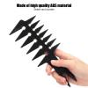 Wide Tooth Comb, 20x8x0.5cm Men's Comb Double Sided for Hair Styling for Unique Hair Style for Men Long Term Use(black) view 2
