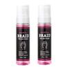 Nicole & Alyssa - Braid Styling Foam 7.2oz - Premium Braid Foam Control Mousse - Extra Hold & High Shine for Braids, Twists, Locs - Moisturizing Formula, Flake-Free - Lightweight view 2