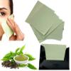 2 Pks GREEN TEA INFUSED Soothing Natural Abaca Blotting Paper - 100 Oil Blotting Sheets - Makeup Friendly UNISEX Oily Skin Shine Blotter Photography Zoom Meetings Travel Gym School - MADE IN TAIWAN view 3