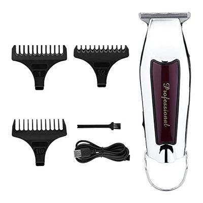 Professional Hair Clippers for Men, Professional Hair Cutting Machine Trimmer for Men Rechargeable Haircut Cordless Hair Clipper Electric Shaver Beard Barber (Color : No box)