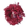 ink2055 Hair Scrunchy Lace Flower Girls Hair Scrunchy Long Lasting Tight Wine Red view 1
