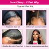 180% Density Body Wavy V Part Wig Human Hair No Leave Out Side Part Glueless Wig Human Hair Wigs for Women view 4