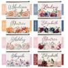 Amazing Items Single - Bridesmaid Gifts, Personalized Makeup Bag, 9 Floral Designs, Custom w/Name, Bridesmaid Proposal Gifts, Bridal Shower Gifts, Makeup Bag Sets view 2