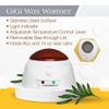 GiGi Multi-Purpose Hair Removal Wax Warmer Kit, 14 oz AND Satin Smooth Zinc Oxide Hair Removal Wax 14oz. view 3