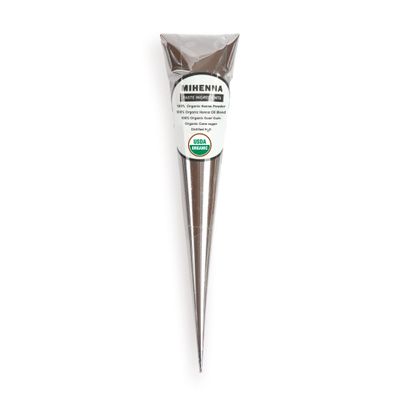 Mihenna 30g Ready to Use Paste Cone for Hair | USDA Certified Organic | Natural Hair Dye | Waterproof Long Lasting | Color Up to 2 Weeks