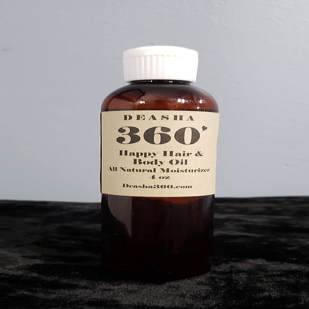 Deasha360 Happy Hair Oil (4 oz)
