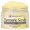 Exfoliating Turmeric Scrub and Skin Exfoliator with Collagen and Coconut Oil, Gently Exfoliates Face, Body, Hands, and Feet, Moisturizing Skincare, 16 oz by M3 Naturals view 1