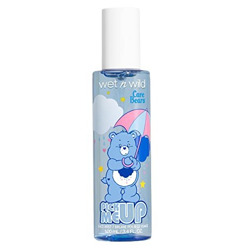 wet n wild Care Bears Hydrating Face Mist, Citrus Scented Facial Spray with Blueberry & Acai Extracts for a Dewy Glow, 50mL, Cruelty-Free - Pick Me Up