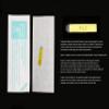 50Pcs Disposable Eyebrow Microblading,Microblading Pen,Eyebrow Microblading,PCD 12Pin Shape Manual Microblading Tool (0.25mm-12U) view 2