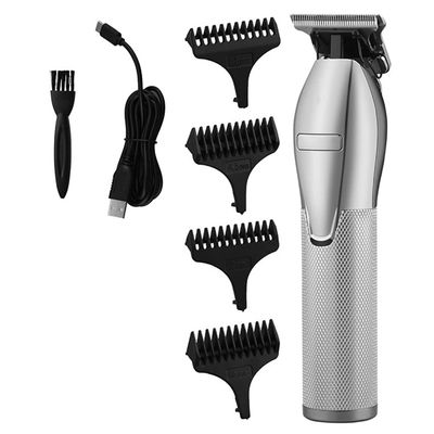 Professional Hair Clippers for Men, USB Rechargeable Hair Trimmer Men Professional Powerful Beard Hair Clipper Carving Barber Cordless Hair Cutting Machine Haircut (Color : Gold)
