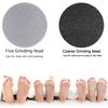 25 Pack Replacement Pads Refills for Pedi Vac Portable Electric Vacuum Callus Remover Foot File for Exfoliation Cracked Heels Dead Skin with a Clean Brush (20pcs Grind Head Pads +5pcs Sponge Ring) view 2