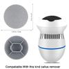 25 Pack Replacement Pads Refills for Pedi Vac Portable Electric Vacuum Callus Remover Foot File for Exfoliation Cracked Heels Dead Skin with a Clean Brush (20pcs Grind Head Pads +5pcs Sponge Ring) view 3