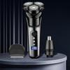 Electric Shaver for Men Electric Razor and Hair Clipper Trimmer for Men Rechargeable Shavers with Nose Trimmer Sideburns. view 4
