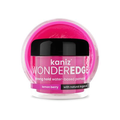 Kaniz Wonderedge Water-Based Pomade Lemon Berry 4 Fl Oz (Pack of 2)