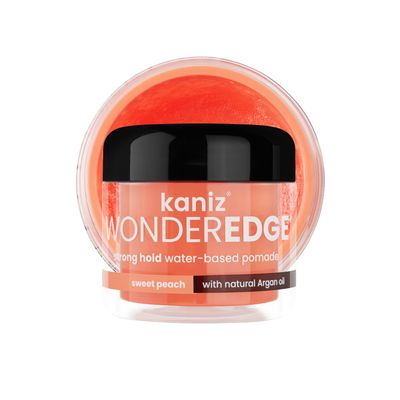 Kaniz Wonderedge Water-Based Pomade Sweet Peach 4 Fl Oz (Pack of 2)