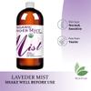 Dr Joe Lab Organic Lavender Mist - USDA Certified - Face Spray - Moisturize Sensitive Dry Skin - Pillow Relaxation - Soothing - Pure Essential Oil & Glycerin - Packaging May Vary. (32 oz) view 3