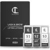 10 Sets Of Lash Lift & Brow Lamination Lotions For Professionals | Instant Perming, Lifting & Curling for Eyelashes & Eyebrows | Salon Results Lasting 6-8 Weeks | 10 Semi Permanent Treatments Supplies view 1