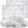 Cotton Balls Large Non-Sterile Absorbent 100% Cotton Prepping Balls for Make-Up, Nail Polish Removal, Applying Oil Lotion or Powder, Crafts (2) view 1