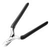 CGBE Cuticle Trimmer, 3/4 Jaw Extremely Sharp Cuticle Nippers, Professional Nail Cuticle Trimmer Tools, Non-slip Silicone Handle Cuticle Clipper for Nail Care Pedicure Manicure Nail (Black) view 1